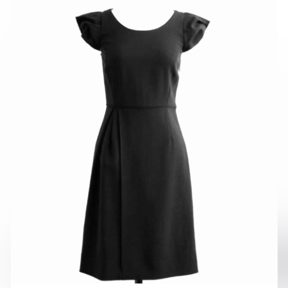 J.Crew Portfolio Dress. Size 4. Charcoal 100% Wool